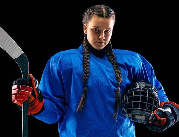 Girls vs Boys hockey