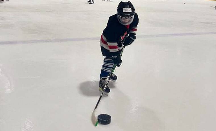 Hockey for the blind continues to grow