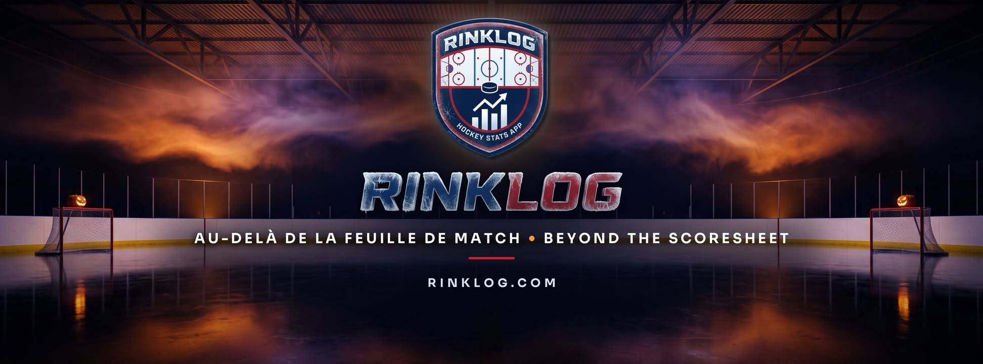 RingLog Ad RinkLog Hockey Tracking app
